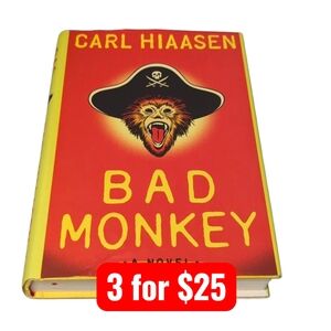 Bad Monkey by Carl Hiaasen Hardback